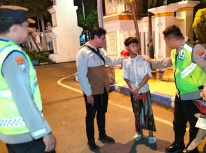 3 Remaja Diduga Mau Perang Sarung di Alun-alun Ponorogo Dibina Polisi