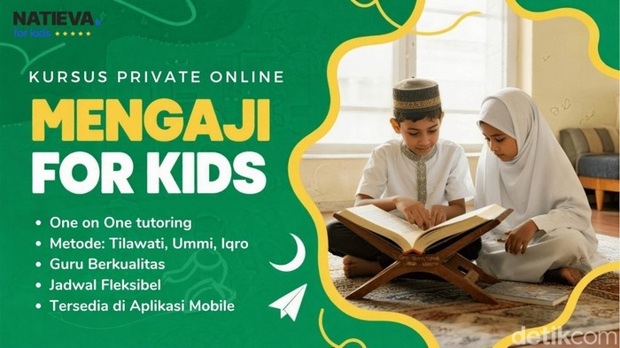 Privat Mengaji Online for Kids - Natieva