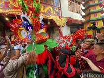 Buka Mata Naga, Awal Perayaan Cap Go Meh di Pontianak