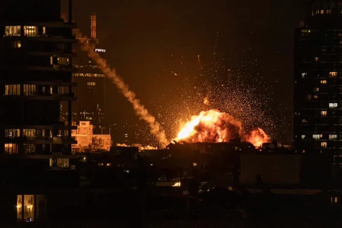 Rudal Iran hantam Tel Aviv, Israel (dok.AFP)