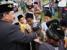 Safari Ramadan di Nganjuk, Bupati Pastikan Gabah Petani Diserap Rp 6.500