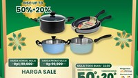 Banting Harga! Peralatan Masak Murah Meriah di Transmart Full Day Sale