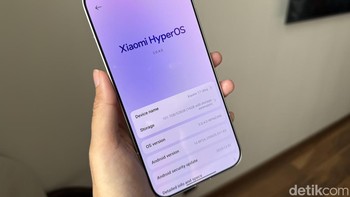 Xiaomi 17 Ultra sudah menjalankan HyperOS 3. Foto: Virgina Maulita Putri/detikINET