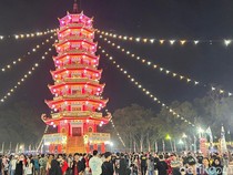 Video Suasana Puncak Perayaan Cap Go Meh di Pulau Kemaro Palembang