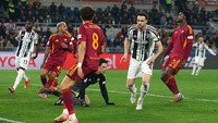 Roma Vs Juventus: Drama 6 Gol! Laga Tuntas 3-3