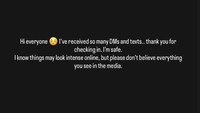 Dilihat dari Instagram pribadinya, Senin (2/3/2026) dia menyatakan kondisinya aman. Dia menyadari pemberitaan di internet sangat kencang. Seperti diketahui, AS dan Israel meluncurkan serangan yang diberi nama Epic Fury ke Iran pada Sabtu (28/2). Iran kemudian meluncurkan serangan balasan pada Sabtu (28/2) dan Minggu (1/3). Pada Sabtu (28/2), Iran juga telah meluncurkan serangan ke Riyadh dan provinsi Timur Saudi. Foto: Instagram Story @agnezmo