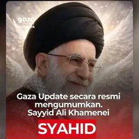Umi Pipik turut me-repost kabar meninggalnya Ali Khamenei ke Instagram Story. Ia juga mengungkapkan rasa berdukanya terkait kepergian Ali Khamenei. Foto: Instagram