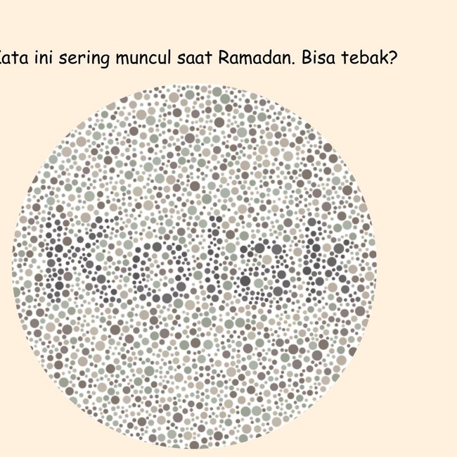 Bisa Tebak Nama Takjil Ini? Kalau Tidak, Coba Cek ke Dokter Mata