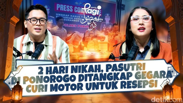 Video: 2 Hari Nikah, Pasutri di Ponorogo Ditangkap gegara Curi Motor untuk Resepsi