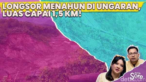 Video: Longsor Ungaran Merembet ke Arah Rumah Warga