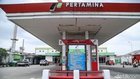 Begini kondisi SPBU di Jalan Ir. H. Juanda, Kota Bekasi, Senin (2/3/2026).