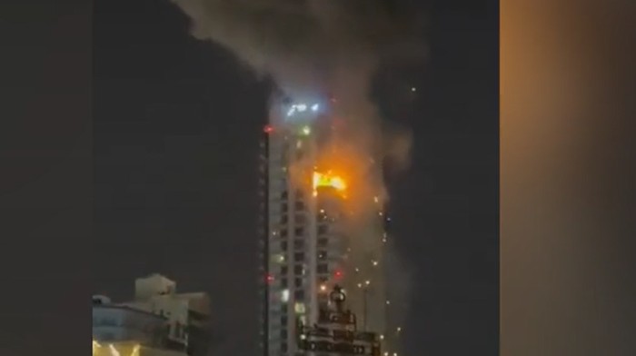 Era View Tower dihantam Shahed drone di Bahrain.