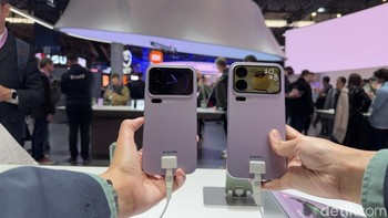 Booth Xiaomi di Mobile World Congress (MWC) 2026 menyimpan dua kejutan. Foto: Virgina Maulita Putri/detikINET