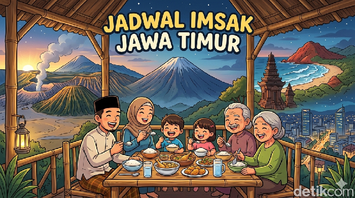 Jadwal imsak Jawa Timur.