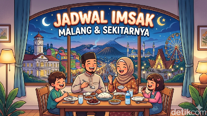 Jadwal imsak Malang dan sekitarnya.