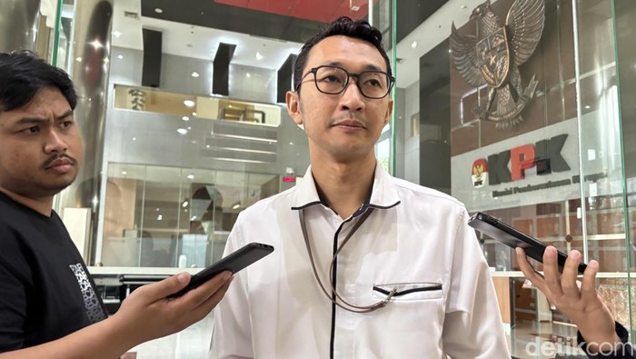 Juru Bicara KPK Budi Prasetyo. (Rachma/detikcom)