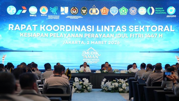 Kapolri Rakor Lintas Sektoral Perayaan Idul Fitri