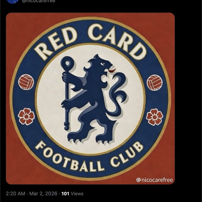 Meme Kocak Corner FC Vs Red Card FC, Arsenal Lawan Chelsea!