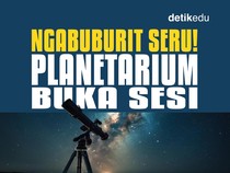 EduGrafis: Cara Daftar Pemantauan Gerhana Bulan Total 3 Maret di Planetarium Jakarta