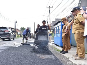120 Ruas Jalan Di Kuningan Akan Diperbaiki Sebelum Lebaran