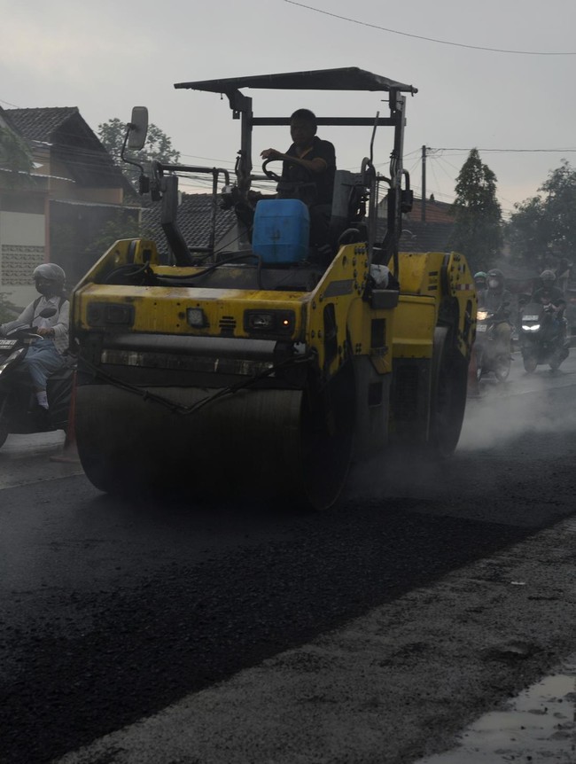 Jelang Mudik Lebaran, Jalan Nasional Jogja-Solo Diperbaiki