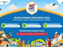 Mudik Pertamina 2026 Dibuka! Ini Link, Syarat, dan Daftar Kota Tujuannya