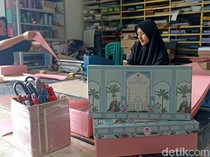 Pesanan Box Hampres di Blitar Melonjak Jelang Lebaran
