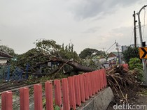 Hujan Badai Landa Kota Surabaya, BMKG Ungkap Pemicunya