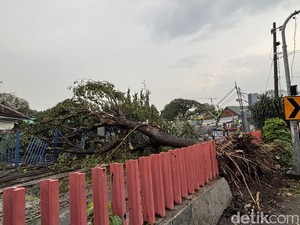 Hujan Badai Landa Kota Surabaya, BMKG Ungkap Pemicunya