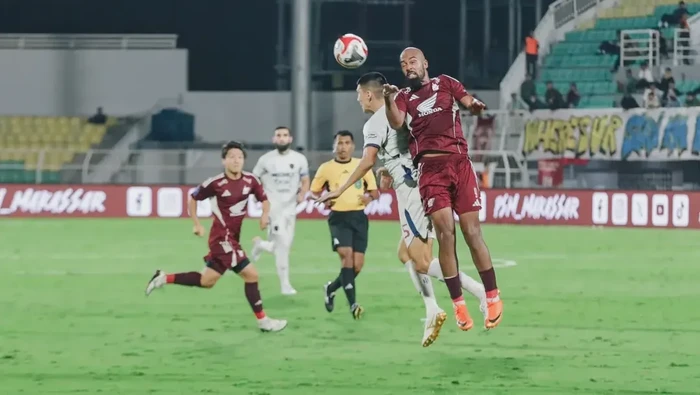 PSM Makassar kembali menelan kekalahan di Stadion Gelora BJ Habibie saat menjamu Persita Tangerang.