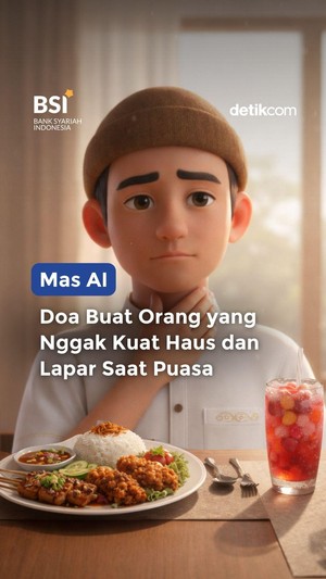 MAS AI: Doa Buat Orang Yang Enggak Kuat Haus dan Lapar Saat Berpuasa