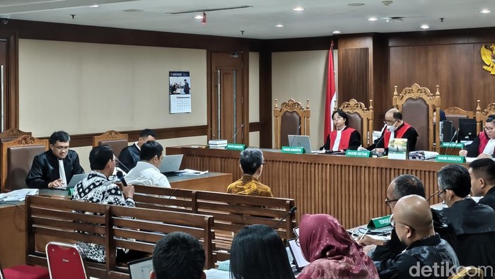 Sidang kasus korupsi LNG (Kurniawan Fadilah/detikcom)