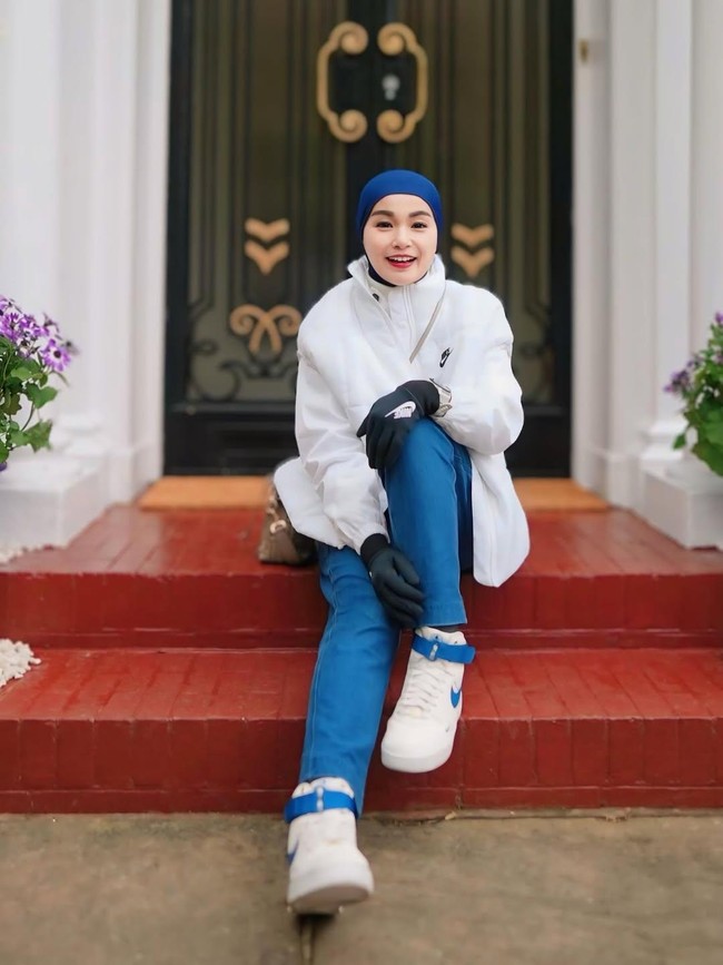 Pola Olahraga Soraya Larasati Saat Ramadan