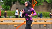 Untuk olahraga kekuatan, Soraya Larasati mengaku biasanya dilakukan pada siang hari. Kalau strenght straining siang biasanya, karena aku musuhnya matahari, tuturnya. (Foto: dok Instagram sorayalarasat1)
