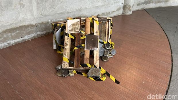 Suasana pameran Amigdala, Bandung