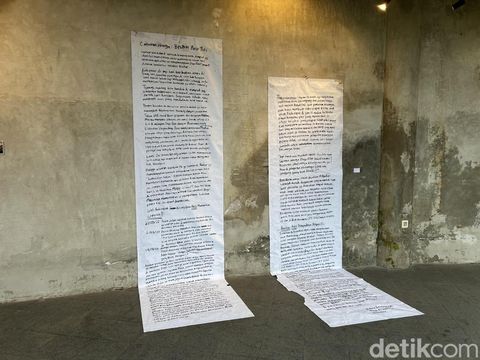 Suasana pameran Amigdala, Bandung