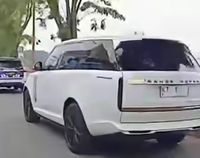 Katanya Dikembalikan, Gubernur Kaltim Kok Pakai Range Rover Berpelat KT 1?