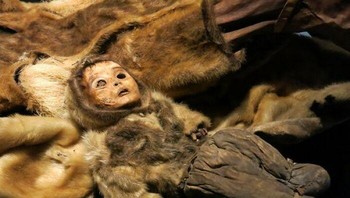 Mumi Greenland: sisa-sisa peninggalan bangsa Viking yang sekarat di Greenland pada awal Zaman Es Kecil. Foto: Boredpanda