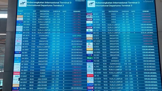 Terminal 3 Bandara Soetta Sepi