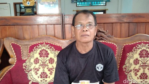 Tokoh masyarakat Desa Adat Nyatnyatan, I Nengah Lendra. (Foto: Krisna Pradipta/detikBali)