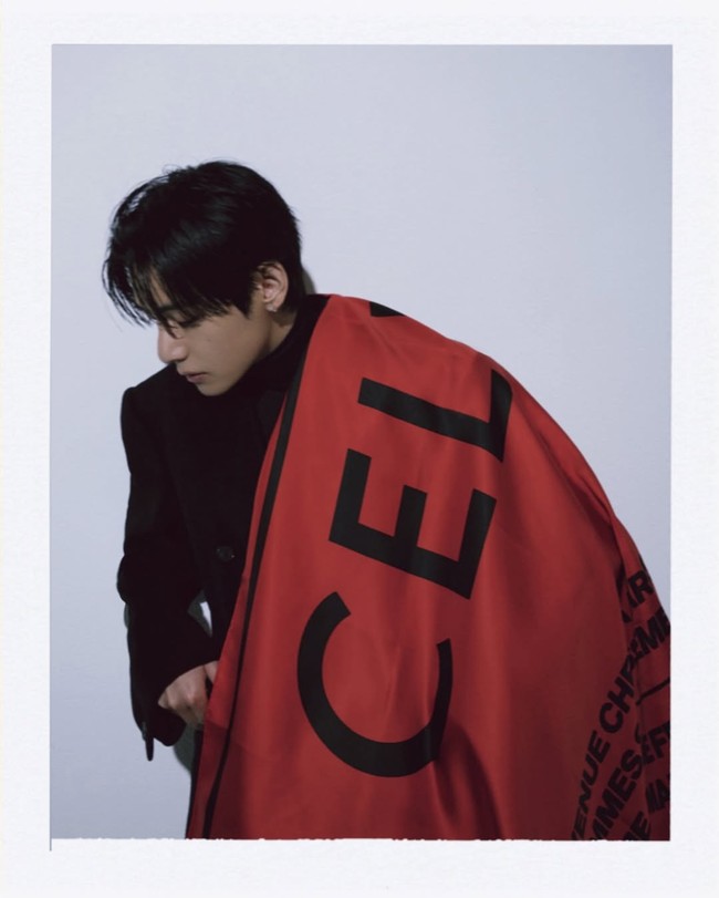 Personel BTS itu diduga akan menjadi tamu spesial di acara CELINE Hiver 2026 show di Paris pada 7 Maret mendatang. Foto: dok. Instagram @thv