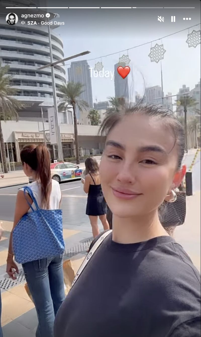 Agnez Mo Agnez Mo masih di Dubai.