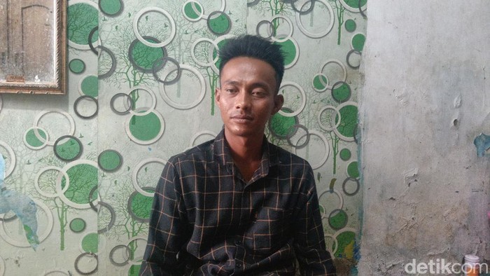 Alfianto, nelayan yang selamat dalam insiden tenggelamnya KM Almujib.