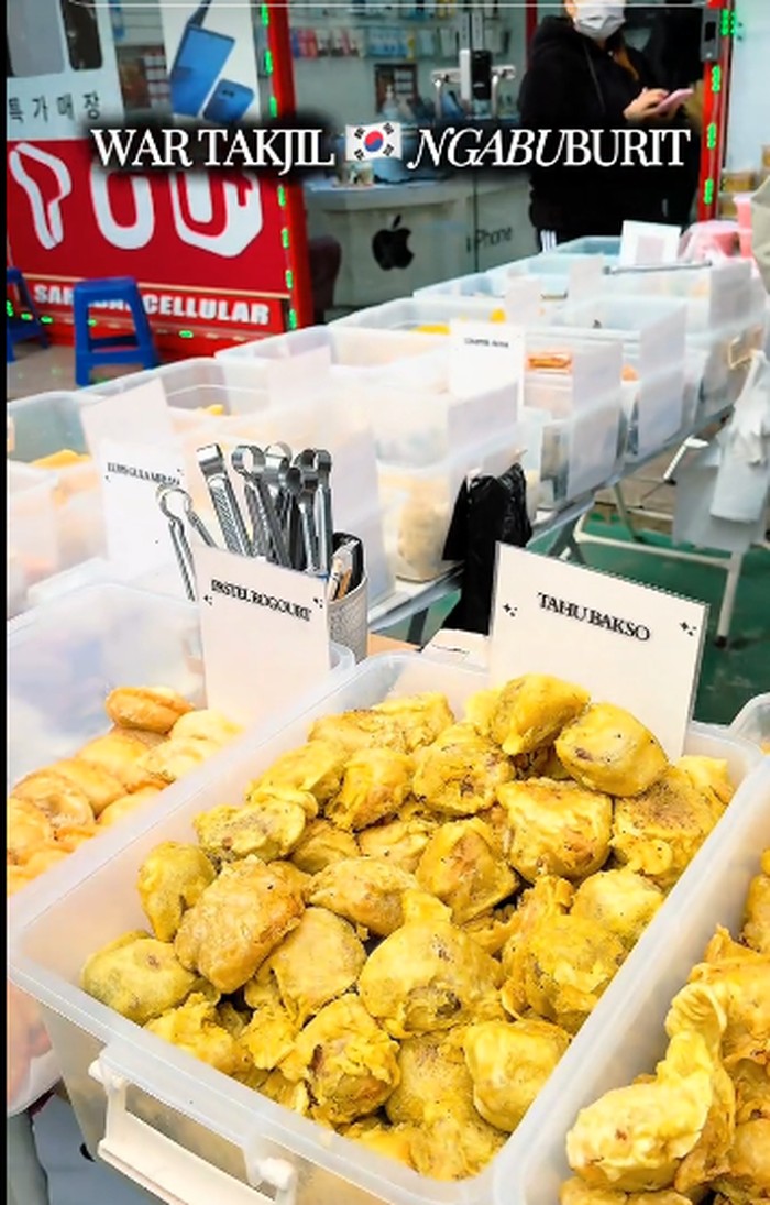 Begini Suasana ‘War’ Takjil di Korea, Ada Gorengan Sebiji Rp 16 Ribu!