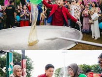 Wow! Bobon Santoso Pecahkan Rekor Dunia Bikin Lontong Cap Go Meh 5 Ribu Porsi