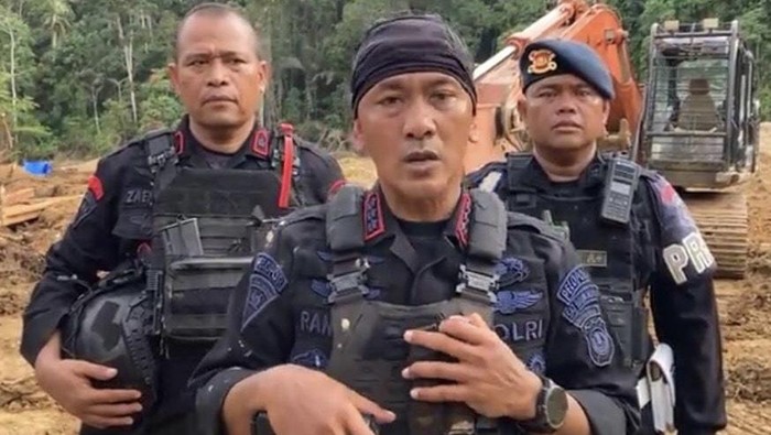 Dansat Brimob Polda Sumut, Kombes Rantau Isnur Eka