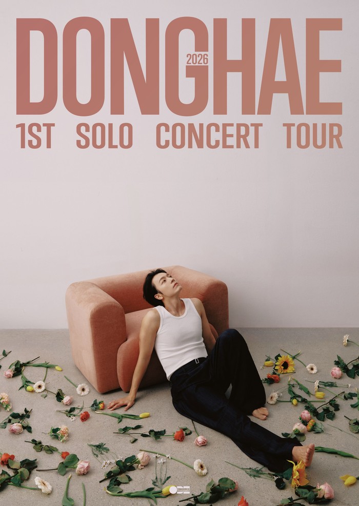 Poster 2026 Donghae 1st Solo Concert Tour.