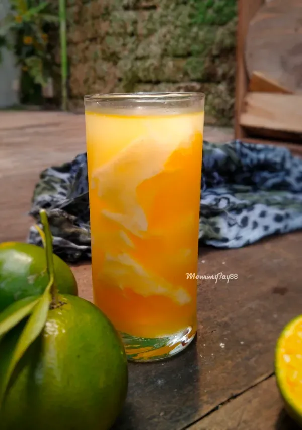 Es Kelapa Jeruk. (Cookpad @MitaNiez)
