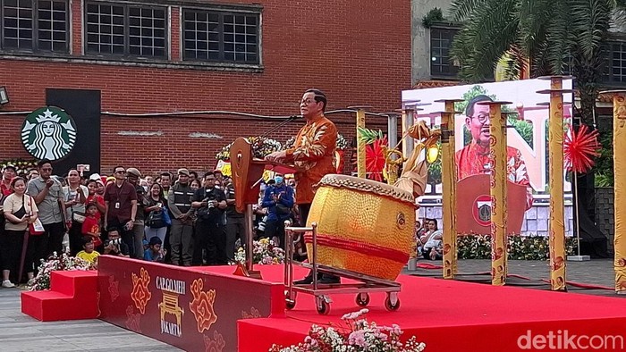 Pramono Sapa Anies di Acara Cap Go Meh, Cerita Progres Sambung JIS ke Ancol