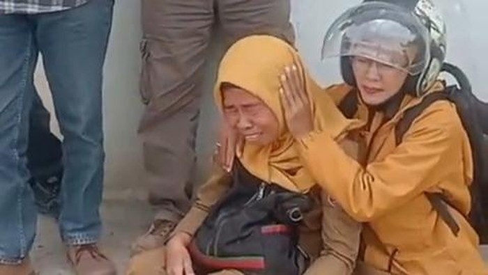 Guru di Lahat menangis histeris usai menjadi korban begal